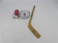 Cendrier et mini bâton de hockey, Nordique de