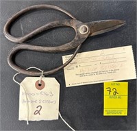 Antique Bonsai Scissors