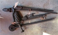 Large industrial tools including 3/4" ratchet,