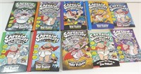 Qty of 10 Captain Underpants Books