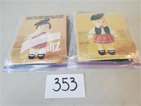 2 Vintage Campbell Kids Doll Kits
