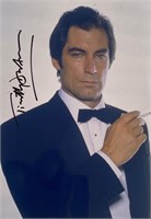 Autograph James Bond 007 Timothy Dalton Photo