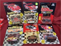 6 NIB 1:64 Scale NASCAR DIE-CAST