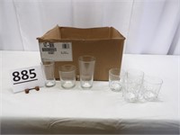 Clear Glasses 3 Sizes