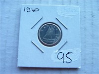 Canada 1960 10 cent argent