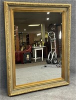 Timeless Reflections Ornate Gold Frame Mirror