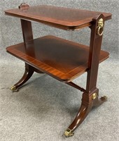Baker Banded Two Tier Table