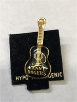 Vintage Kenny Rogers Guitar Pin