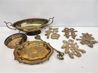 Brassware Bowls and Trays