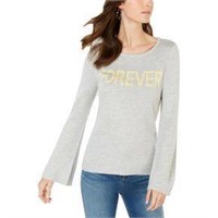 $80 Size Small INC Forever Graphic-Print Sweater