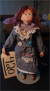 11” Devonne Schvelt Hand Made Collectors Doll