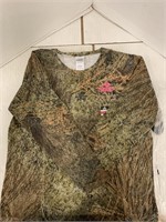 (24x Bid) Ladies XXL Camo T-Shirt Long Sleeve