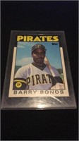1986 topps traded Barry bonds rookie