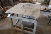 40"x40" Adj. Steel Table