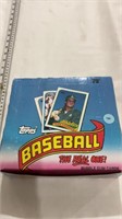 1989 Topps baseball the real one bubble gum cards