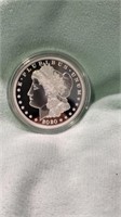 Silver Liberty Head coin
