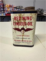 1950S Redwing Linseed Oil Tin