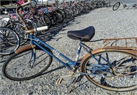 Blue Sears Roebuck Ladies Bicycle