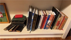 Small selection of books, including some vintage