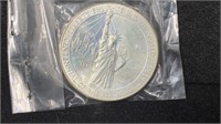1965 Castle Clinton Monument Medal (0.90) Silver,