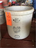 Western 5 gallon crock minor crack