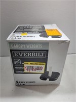 UNUSED EVERBILT 4-Pack Canopy Weights