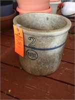 Blue Band 2 gallon crock