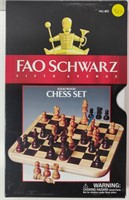 Solid Wood Chess Set, Complete