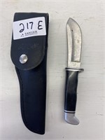 Buck Knife and Sheath