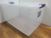 Sterlite Clear Tote 16inWx23 1/3inLx13inH