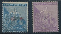 GRIQUALAND #3 & #100 MINT USED AVE-FINE NG