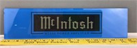McIntosh Power Amplifier Glass Sign