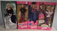 4 Barbies in Original Boxes-Class of 1996