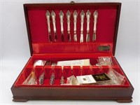 Community Silverplate Flatware in Lined Case.