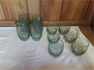 Green Glass set (10-pc)