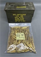 150ct .30-06 Brass in Steel Ammo Can