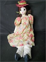 Vintage Victorian Porcelain Doll
