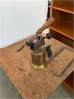 Antique Brass Torch