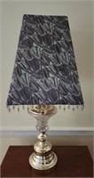 Crystal Brass Table Lamp with shade