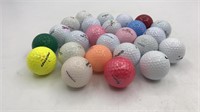 25 Golf Balls Various Brands