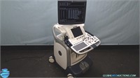 GE Logiq E9 Ultrasound System (Doesn't Fully Boot)