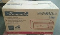 Kenmore 1100 Watt Microwave Hood Combo