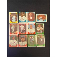 (12) 1960 Fleer Baseball Alltime Greats