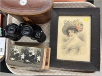 Stereo Viewer Cards with Binoculars