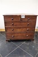 22x45x42" Vintage Solid Wood Chest (BUYER