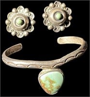 Sterling Silver and Turquoise Jewelry