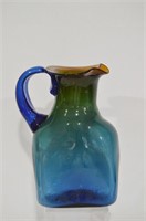 Handcrafted Art Glass Pitcher