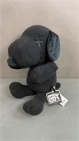 NWT UNIQLO Kaws x Peanuts Snoopy Plush 22" Black