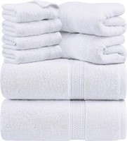 Utopia Towels 8-Piece Premium Towel Set, 2 Bath T