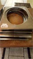 ss oval collars for inserts, standard bain marie